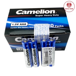   Hàng Công ty  Hộp 40 viên pin đũa Camelion AAA 1.5V - Camelion AAA Super Heavy Duty 