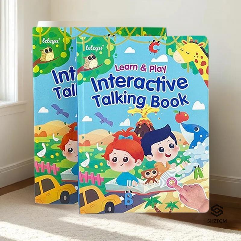 [SHZTGM] 1 Cái Ebook Montessori Word Learning Machine Sách Đọc Sách Điện Tử Cho Bé Đồ Chơi Giáo Dục 