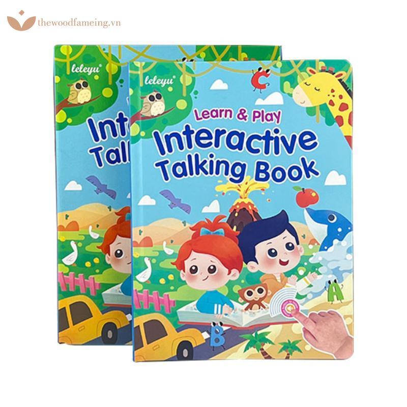 Thewoodfameing 1 Cái Đa Năng Ebook Montessori Tiếng Anh Từ Máy Học Sách Đọc Sách Điện Tử Cho Bé Đồ C