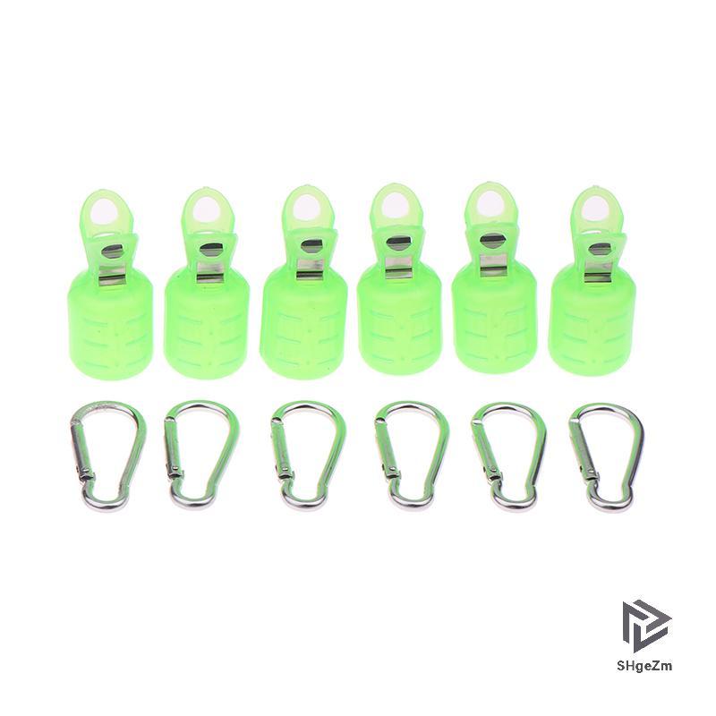 Bộ bảo vệ mồi mực Jig Webfoot Octopus Egi Hook Cover - Đi kèm carabiner dành cho người yêu biển