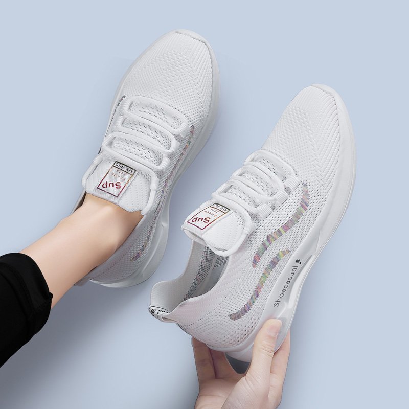 LBT giày thể thao nữ dày đế mềm thoáng khí cũ Bắc Kinh giày vải phiên bản Hàn Quốc giày thoải mái si