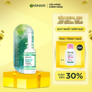  Serum Tri-Acid Garnier thế hệ mới 15%  PHA,AHA BHA ,NIACINAMIDE  giúp da trông sáng hơn láng hơn khỏe hơn - 20ml 