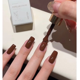 Sơn nâu socola sơn nâu đậm hãng Xeijayi làm nail //