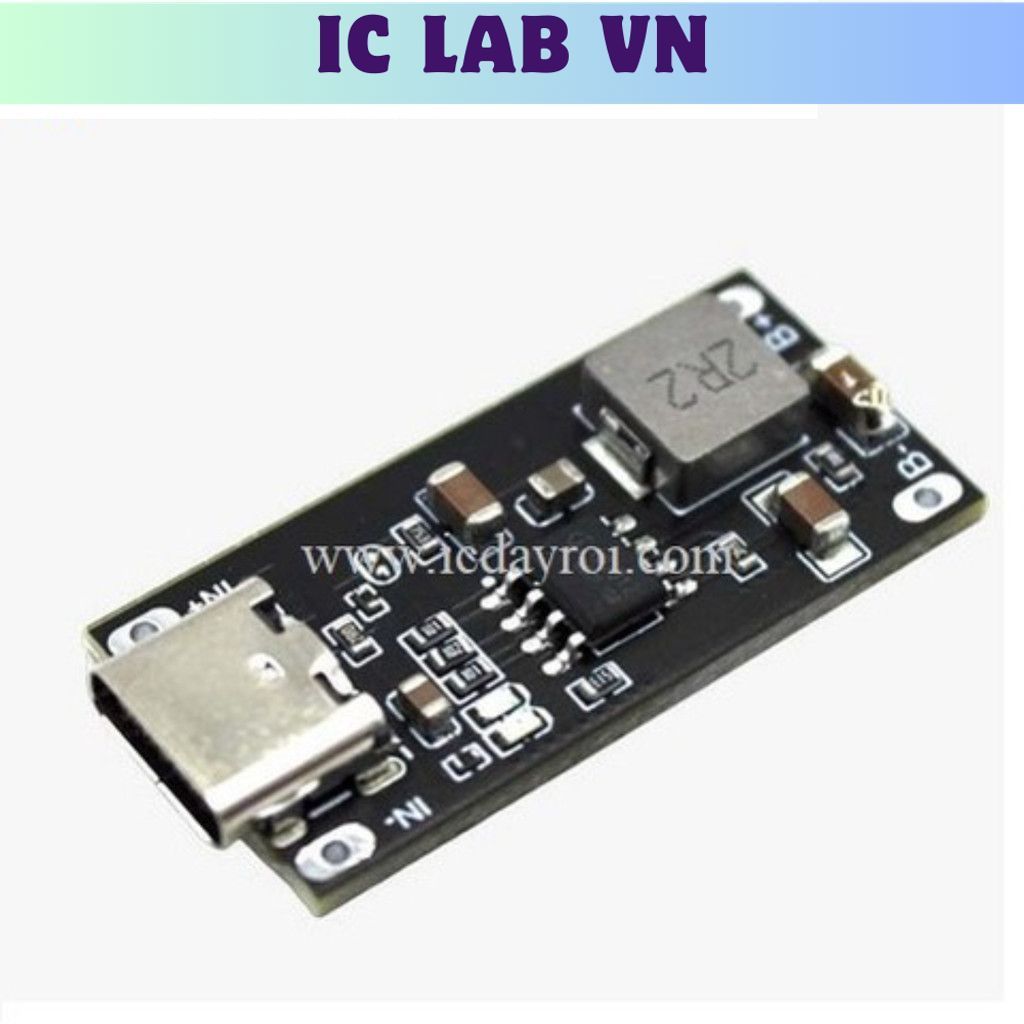 Mạch Sạc Nhanh Pin Lithium IP2312 3A Type-C Ic Lab VN