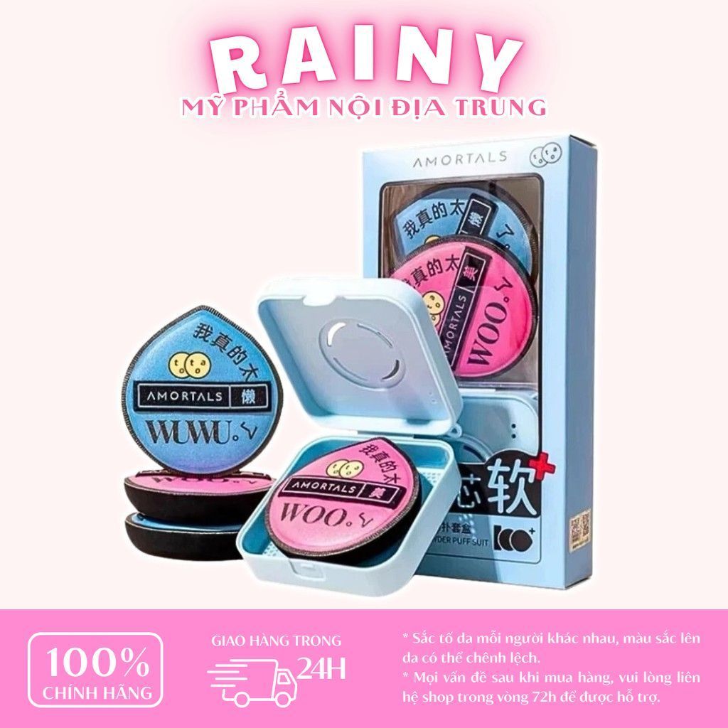 [AMORTALS] Set bông mút trang điểm Amortals các loại