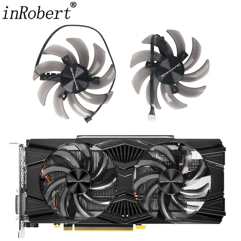 Quạt Card Video Cho Gainward Geforce RTX 2060 2070 85MM FDC10H12S9-C RTX2060 RTX2070 Card Đồ Họa Tha