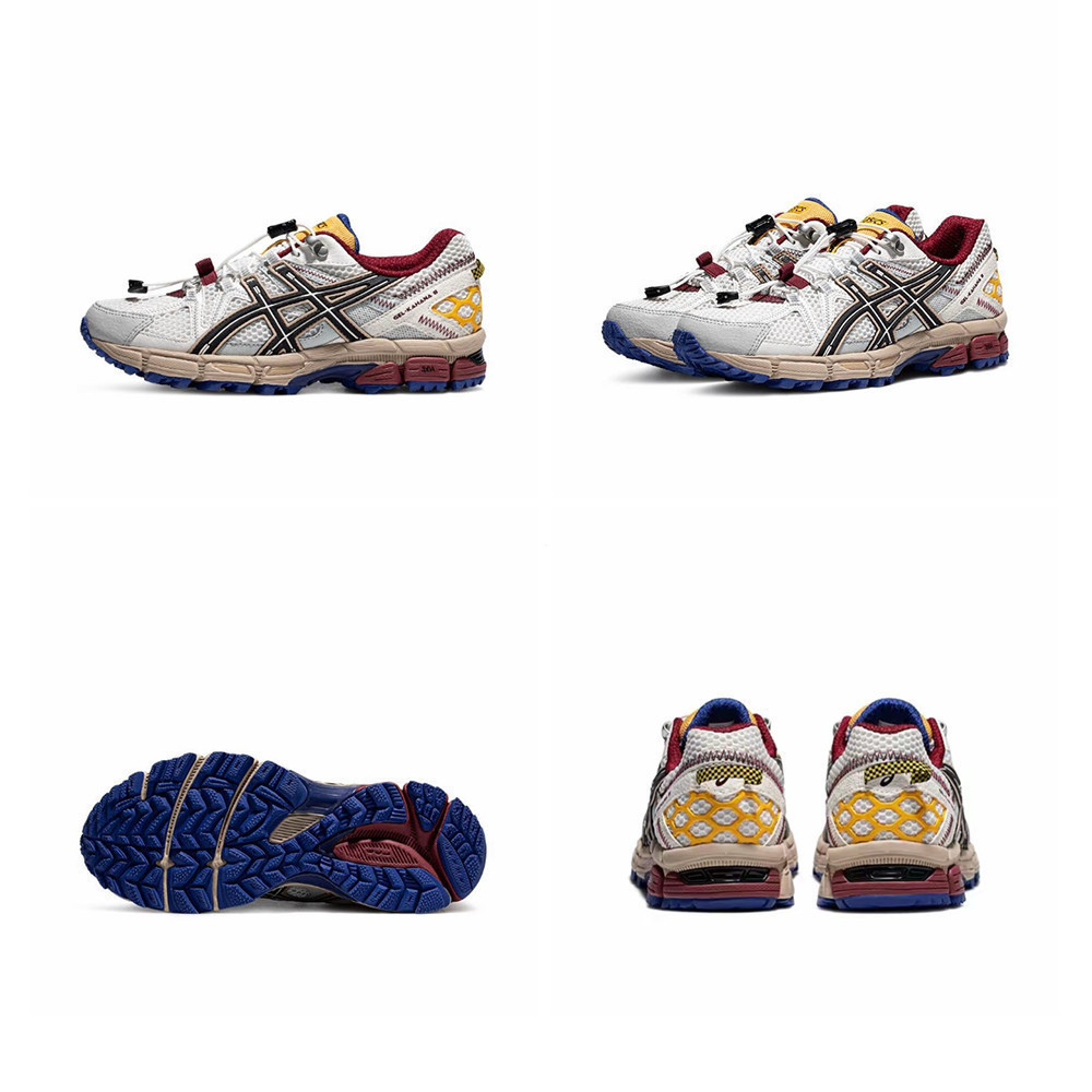 Jiale Jiana No. 8 Giày Chạy Bộ Nam Nữ Đen Trắng L4LV