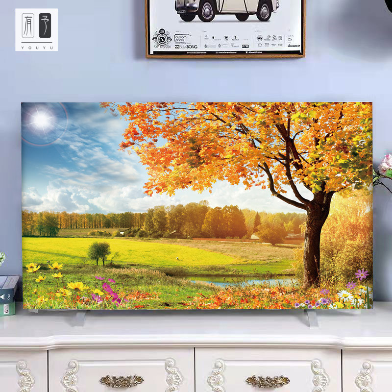 DC|TV bụi che 38 inch 43 inch 55 inch phổ TV bao gồm 48inch 60inch 65inch TV bụi che trang trí nội t