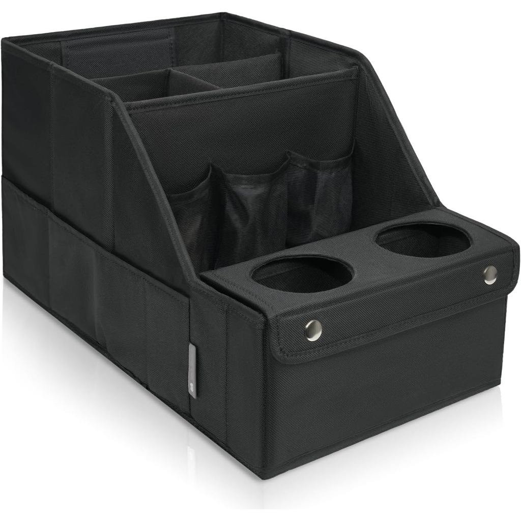 Sắp xếp ghế ô tô MULISOFT- Sắp xếp ghế sau ô tô với 11 ngăn lưu trữ và 2 ngăn đựng cốc, sắp xếp và l