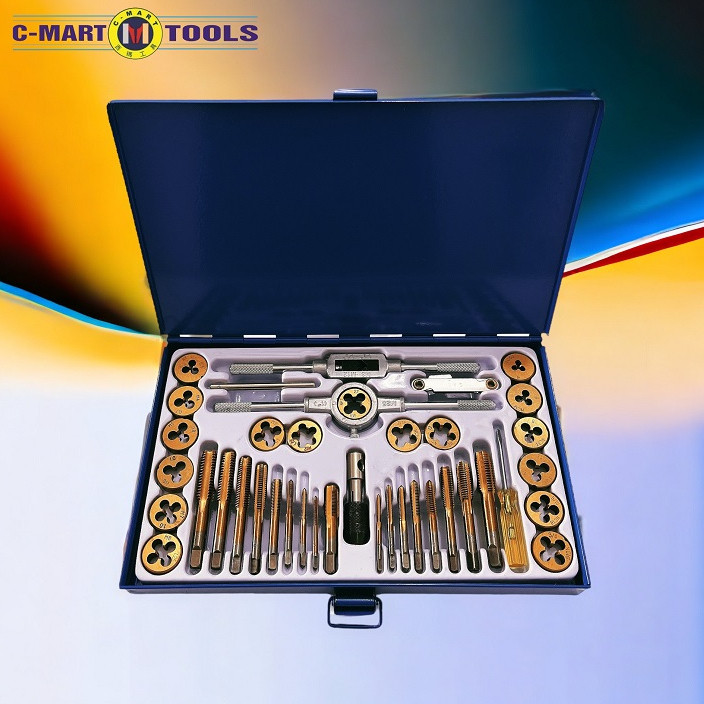 Bộ taro ren 40 chi tiết Cmart A1012 chất lượng cao
