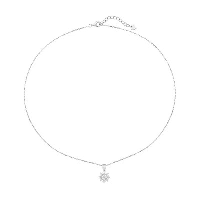 Dây cổ Bạc đính đá PNJSilver XMXMW060238