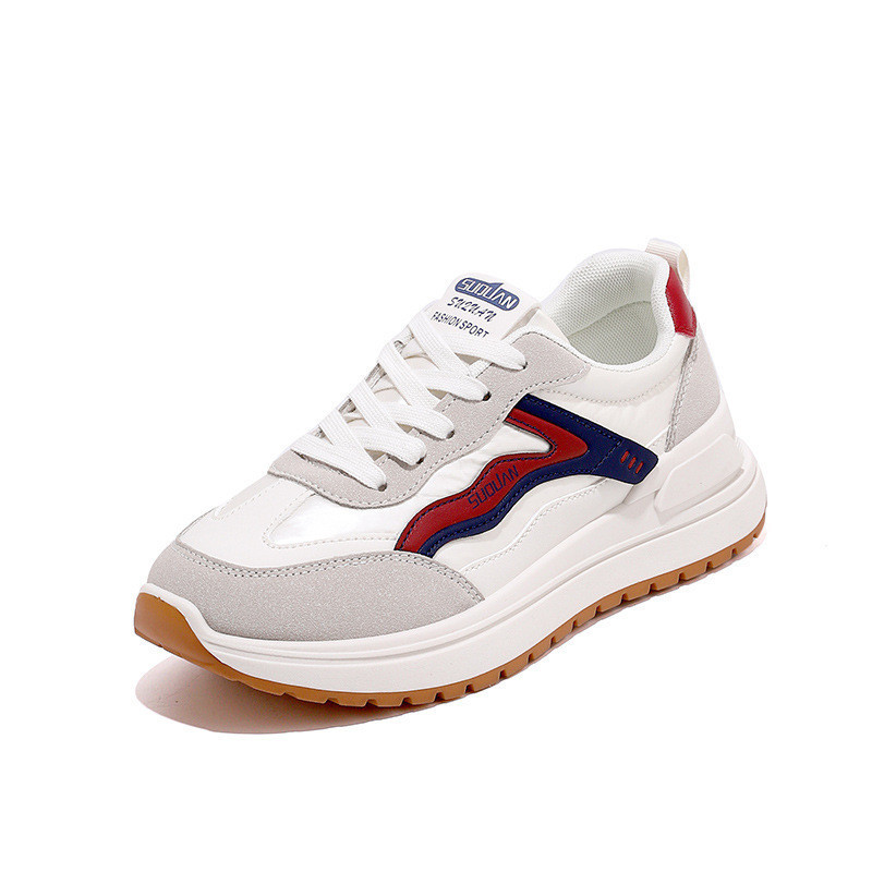 Women's Shoes Forrest Gump Shoes Women's Spring2025New Casual Sports Dad Shoes Women's White Shoes K