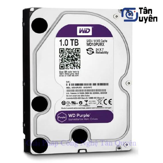 Ổ Cứng HDD WD PURPLE Surveilance Sata Chuyên Camera.