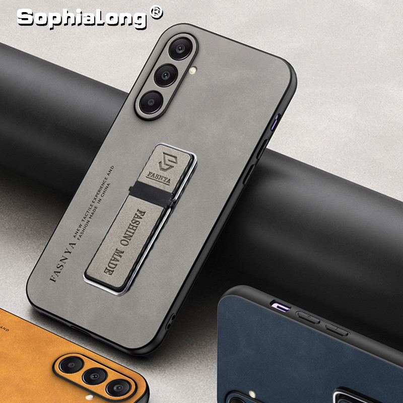 Ốp điện thoại Cho Samsung Galaxy A57 A37 A17 A26 Da Sang Trọng PC Ốp điện thoại Đứng Dành Cho Samsun