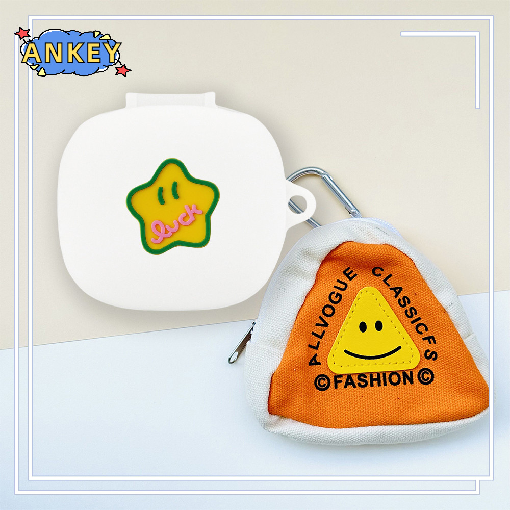 Case for Anker Soundcore R60i NC / P31i Silicone Cartoon Lucky bag Pattern Headphone Cases With Hook