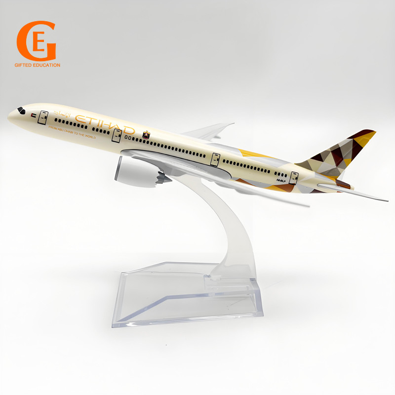 Etihad Boeing 787 Hợp Kim Máy Bay Mô Hình Diecast B787 Máy Bay Mô Hình Kim Loại Máy Bay Đồ Chơi Cho 
