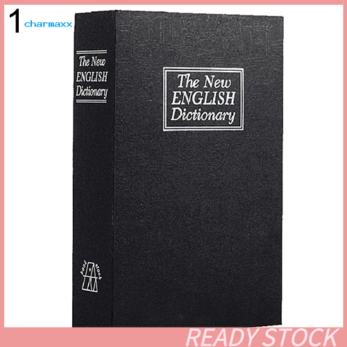CM Creative Booksafe Lock Key Book Book Safe Diversion Secret Hidden Security Stash Box
