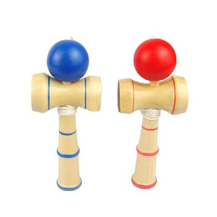 Kid Ngộ nghĩnh Kendama Nhật Bản Trò chơi gỗ truyền thống Kỹ năng Quà tặng giáo dục