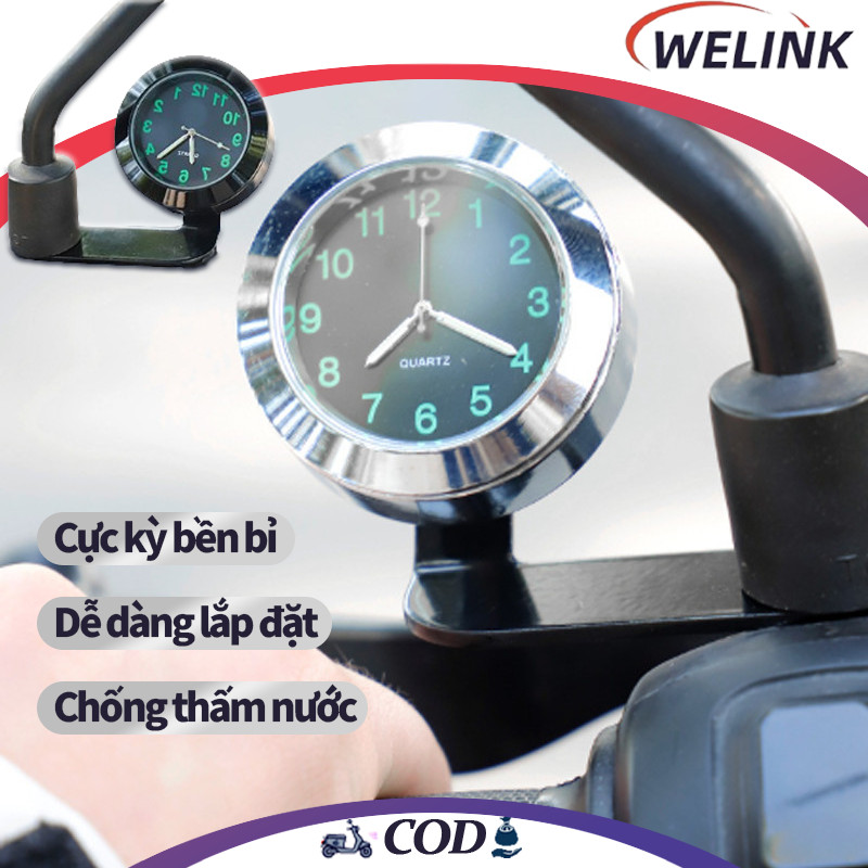 Đồng Hồ phát sáng Gắn Xe Dành Cho Xe Điện Vinfast