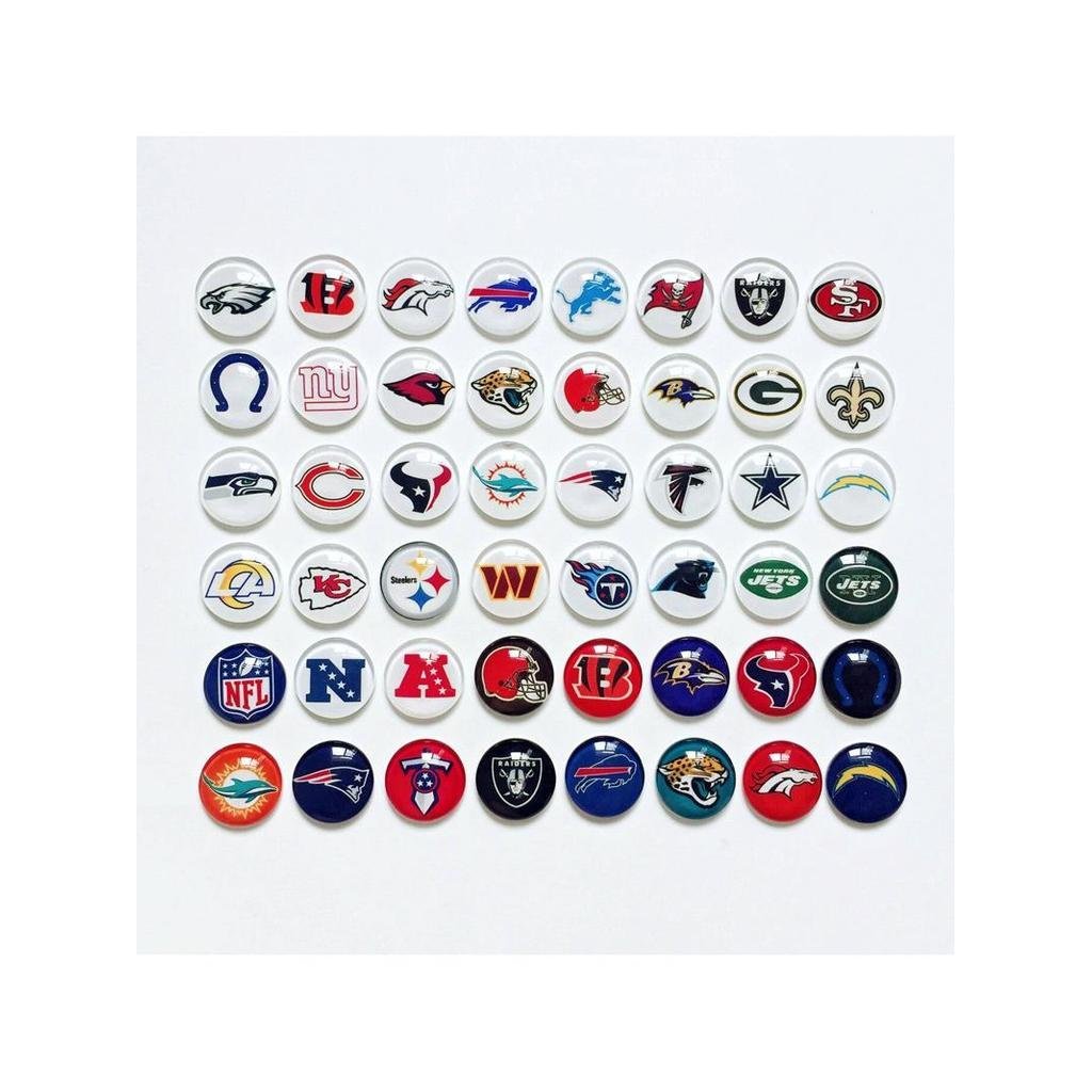 Quạt pin huy hiệu NFL với logo thổ cẩm, quà tặng nhỏ cho fan thể thao
