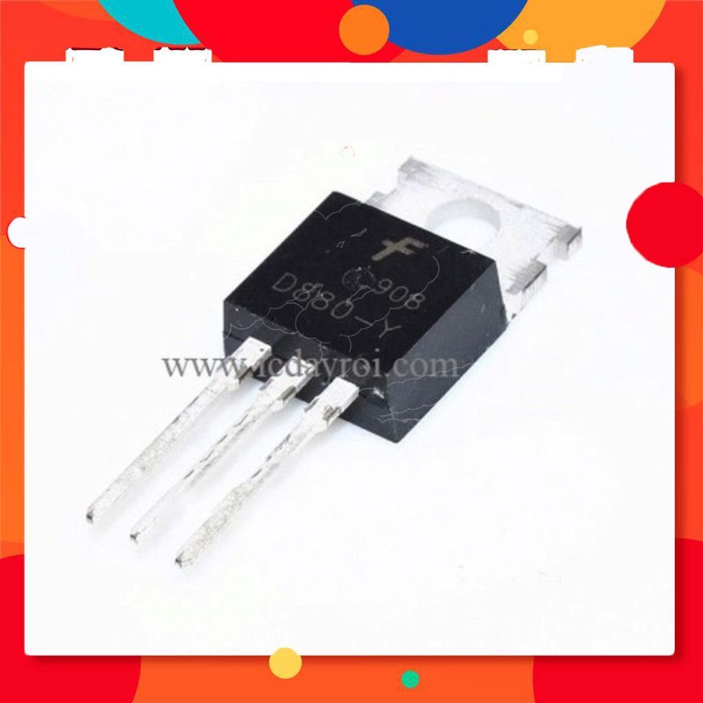[5 Cái]- Transistor D880 2SD880-Y NPN 3A 60V TO-220 Điện Tử Store99