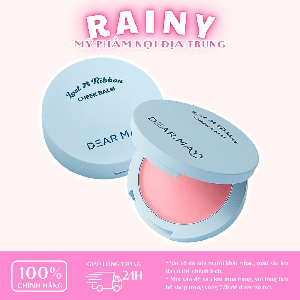 [DEARMAY] Má hồng dạng kem Dearmay Lost Ribbon Cheek Balm thuần chay 4g