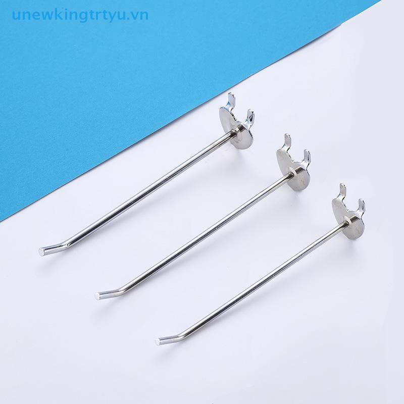 Unewtyu 10 Cái Hình Trái Tim Đơn Pegboard Móc Treo Tường Lỗ Ban Móc Treo Nhà Để Xe Pegboard Móc Treo