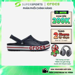  Giày Clog Unisex Crocs Bayaband - Xanh Navy - 205089-4CC ADS01 LS100 