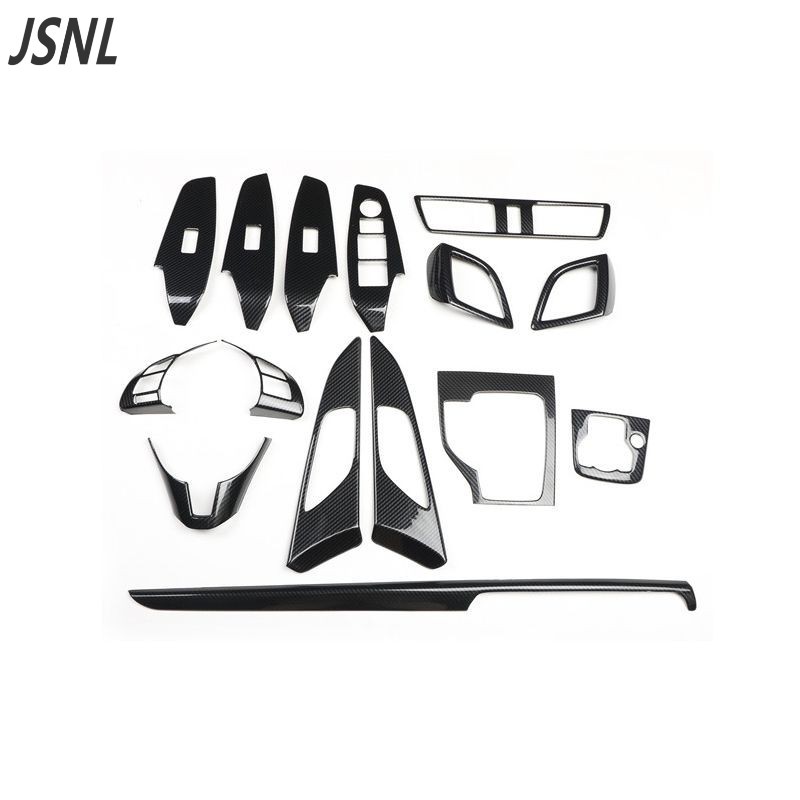 MAZDA Thích Hợp Cho 14-16 MAZDA 3 MAZDA 3MAZDA3 Axela Axela Sửa Đổi Họa Tiết Sợi Carbon Nội Thất Bàn