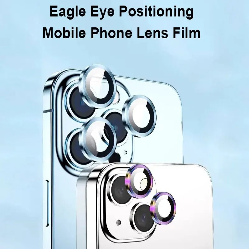 Dành Cho iPhone 16 Pro Plus Max Eagle Định Vị Mắt Ống Kính Phim Điện Thoại Di Động Bảo Vệ Ống Kính
