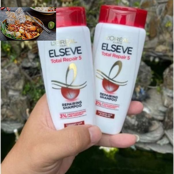 [COMBO 2 CHAI ] Dầu gội L'Oreal Pari Elseve total Repair 5 loại chai 110ml - Dầu gội Loreal Pari Els
