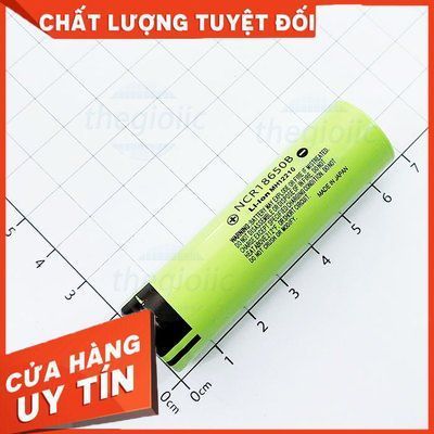 Pin Sạc Panasonic 18650 3400mAh 3.7V NCR18650B Đầu Bằng FixLab – Linh Kiện & Sửa Chữa