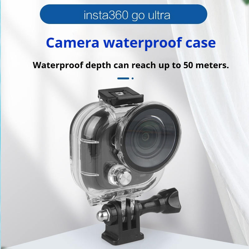 Dành cho Ốp lưng chống nước Insta360 Go Ultra (Đơn vị chính) – Độ sâu chống nước lên tới 50m Insta36