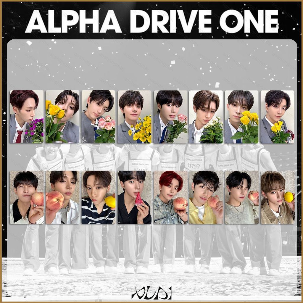 HK1 8 Cái / bộ ALPHA DRIVE ONE LOMO Card BOYS II PLANET Bưu Thiếp Bộ Sưu Tập ALD1 Stars Ngoại Vi KH1