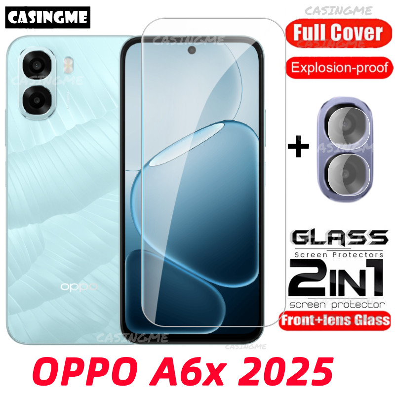 OPPO A6x 2025 Kính cường lực full cover cho mặt trước/sau & camera sau OPPO A6x A6 X 6x Pro 4G 5G bả