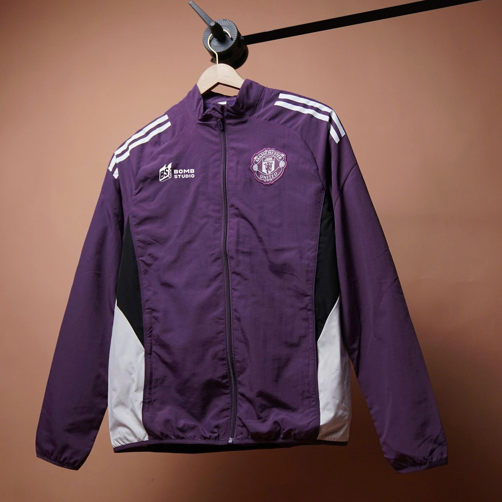 Áo Khoác Dù Manchester United Tiro 25 Competition Presentation 25/26-Hàng Thái, chất liệu mỏng mát -