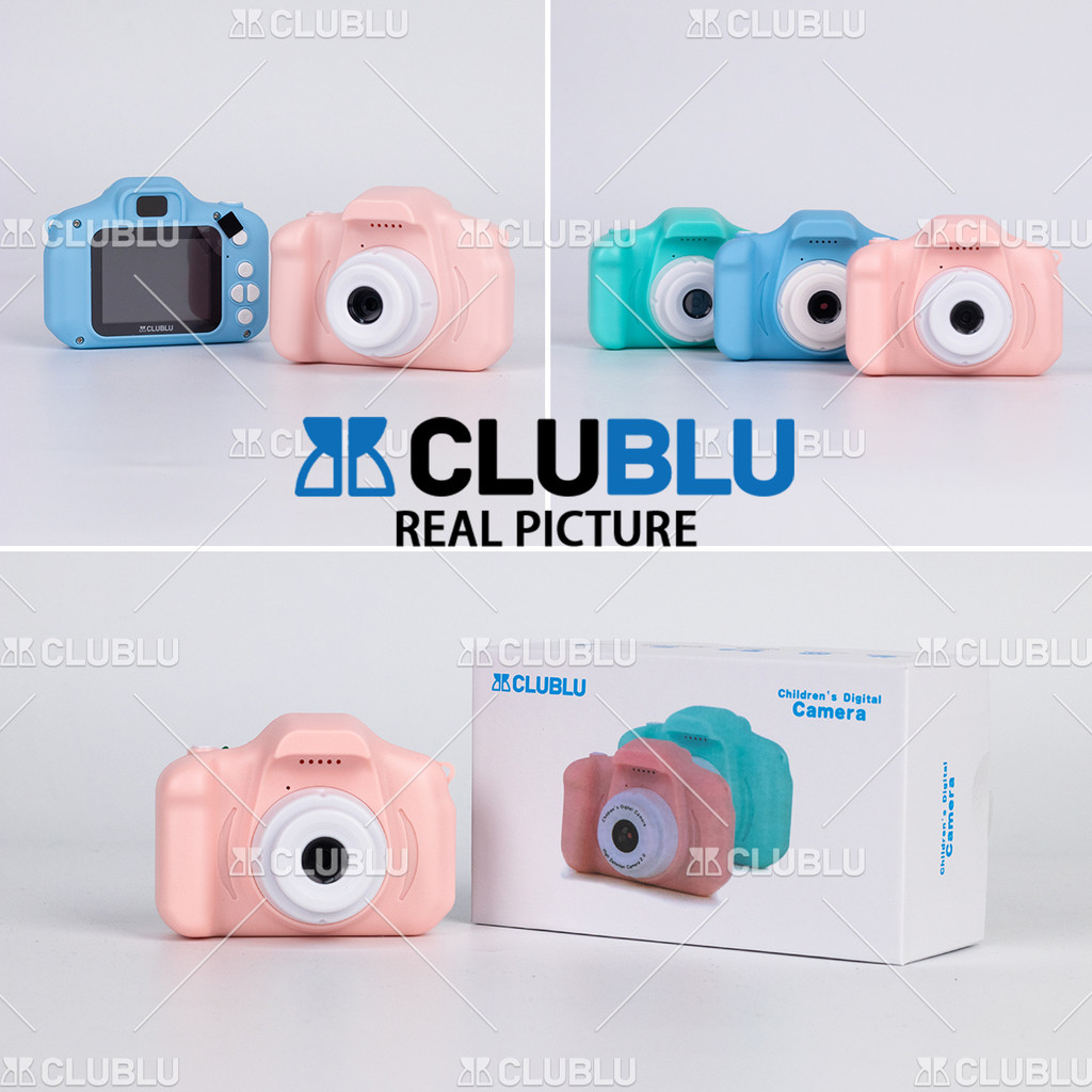 -CLUBLU- Máy Ảnh Mini Kỹ Thuật Số Digital Camera HD Hoạt Hình Dễ Thương Có Thể Phù Hợp Với Trẻ Em | BigBuy360 - bigbuy360.vn