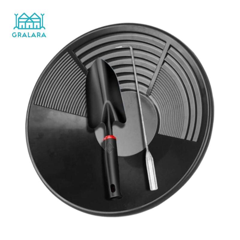 Chảo Panning Gra Gold, Chảo thăm dò vàng di động, Dụng cụ đi biển, Riffle đôi dành cho những người đ