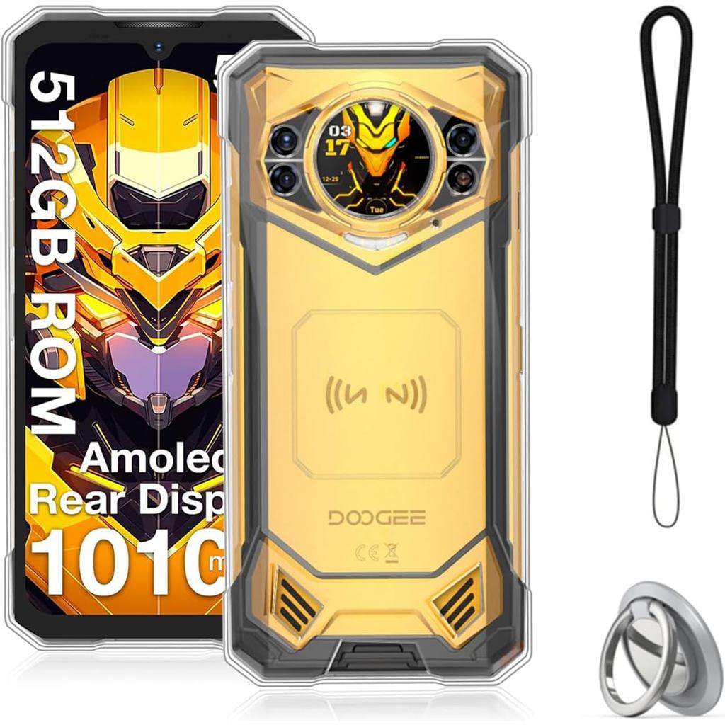 Ốp lưng cho DOOGEE S200 X (2025) / S200 / S200 Plus, Vỏ bảo vệ điện thoại NOUKAJU, Chức năng đứng, G