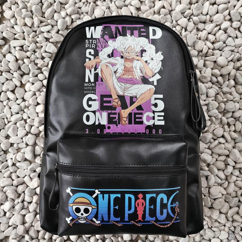 Balo đi học Luffy Gear 5 cho Nam Nữ quai To Êm Có Ngăn Bí Mật Size 42 Vừa sách vở A4 Laptop