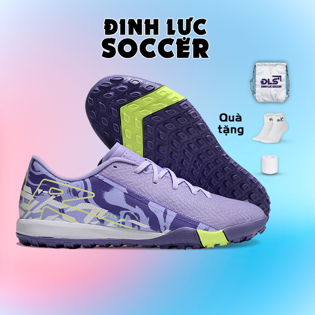 Giày Bóng Đá Mer Vapor 16 Academy, Thành Tài - Đinh Lực Soccer, Lưỡi Gà Rời, Upper Siêu Mềm, Bám Sân