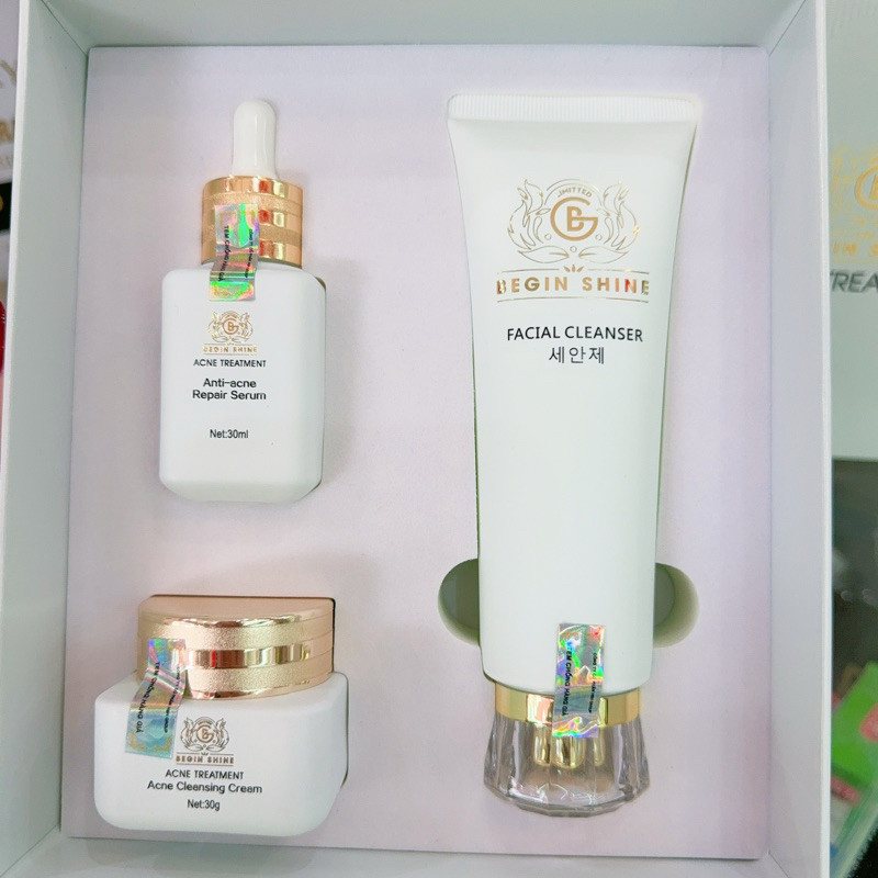 Bộ Mụn Cao Cấp Begin Shine