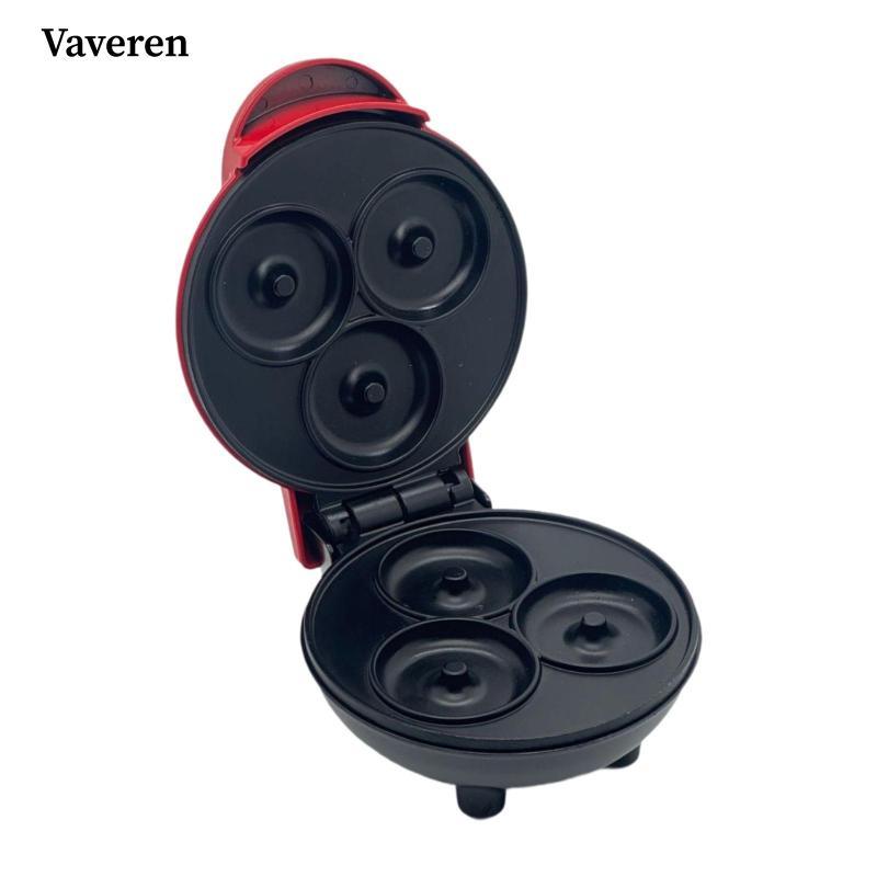 Mini Waffle Maker Bữa Sáng Làm 350W Chống Dính Bánh Lò Nướng Chảo Hộ Gia Đình Nhỏ Gọn Sandwich Maker