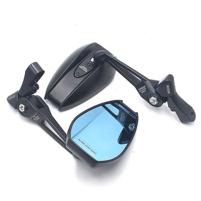 Thích hợp cho gương chiếu hậu kim loại sửa đổi xe máy Aprilia SR GT200 tầm nhìn lớn gương lùi phản q