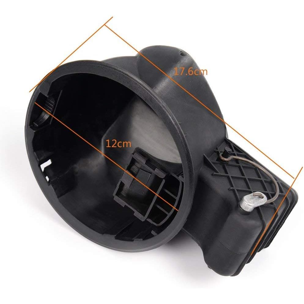 PIT66 Túi đựng cửa nạp khí nhiên liệu có bộ bản lề Tương thích với 04-08 Ford F150 F-150 EOCQ