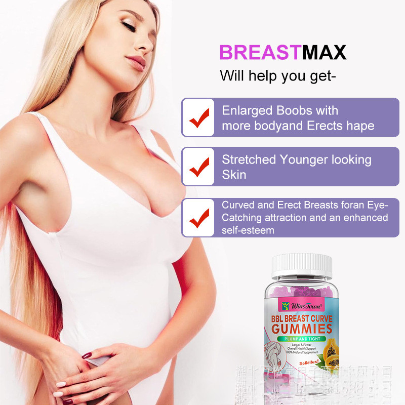 BBL Núm vú cong Ngực Gummies