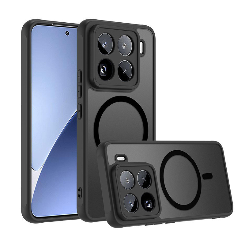 Ốp điện thoại chống nứt từ tính mờ cho Xiaomi 15T 14T 15 Pro Poco X7 F6 F7 Pro Redmi Note 14 13 Pro 