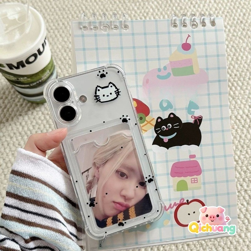 Ốp điện thoại Đựng Thẻ Hello Kitty Cho OPPO A3 Pro A3X A60 A40 A79 A78 A58 A58X A38 A18 A17 A17K A16