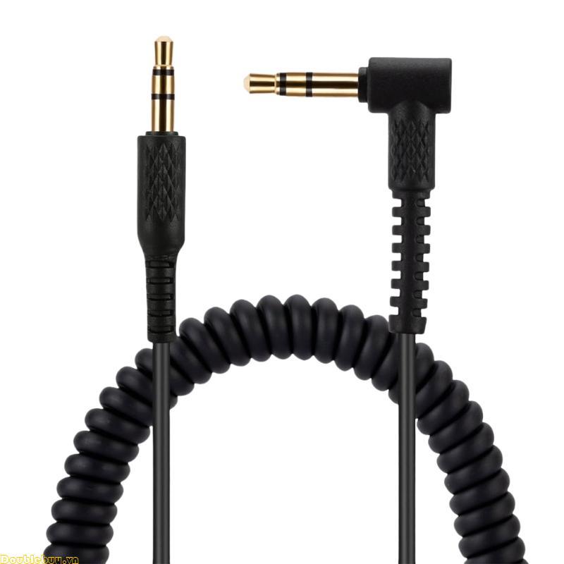 Cáp tai nghe Doublebuy TangleFree Xoắn ốc 3 5mm cho màn hình Major2 Major3 Major4