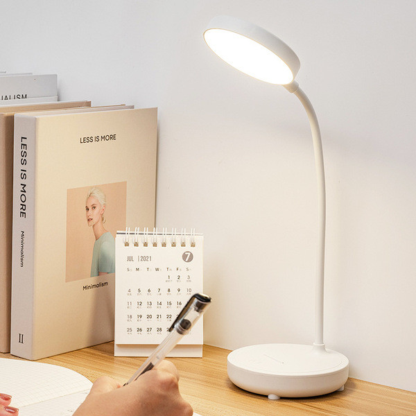 anti-myopia study lamp mini study lamp Đèn bàn LED Bảo vệ mắt Đèn sạc Plug-In Phòng ngủ sử dụng kép 